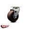 Service Caster 4'' High Temp Glass Filled Nylon Wheel Swivel Caster with Roller Bearing SCC-20S420-GFNRHT - alternate 2